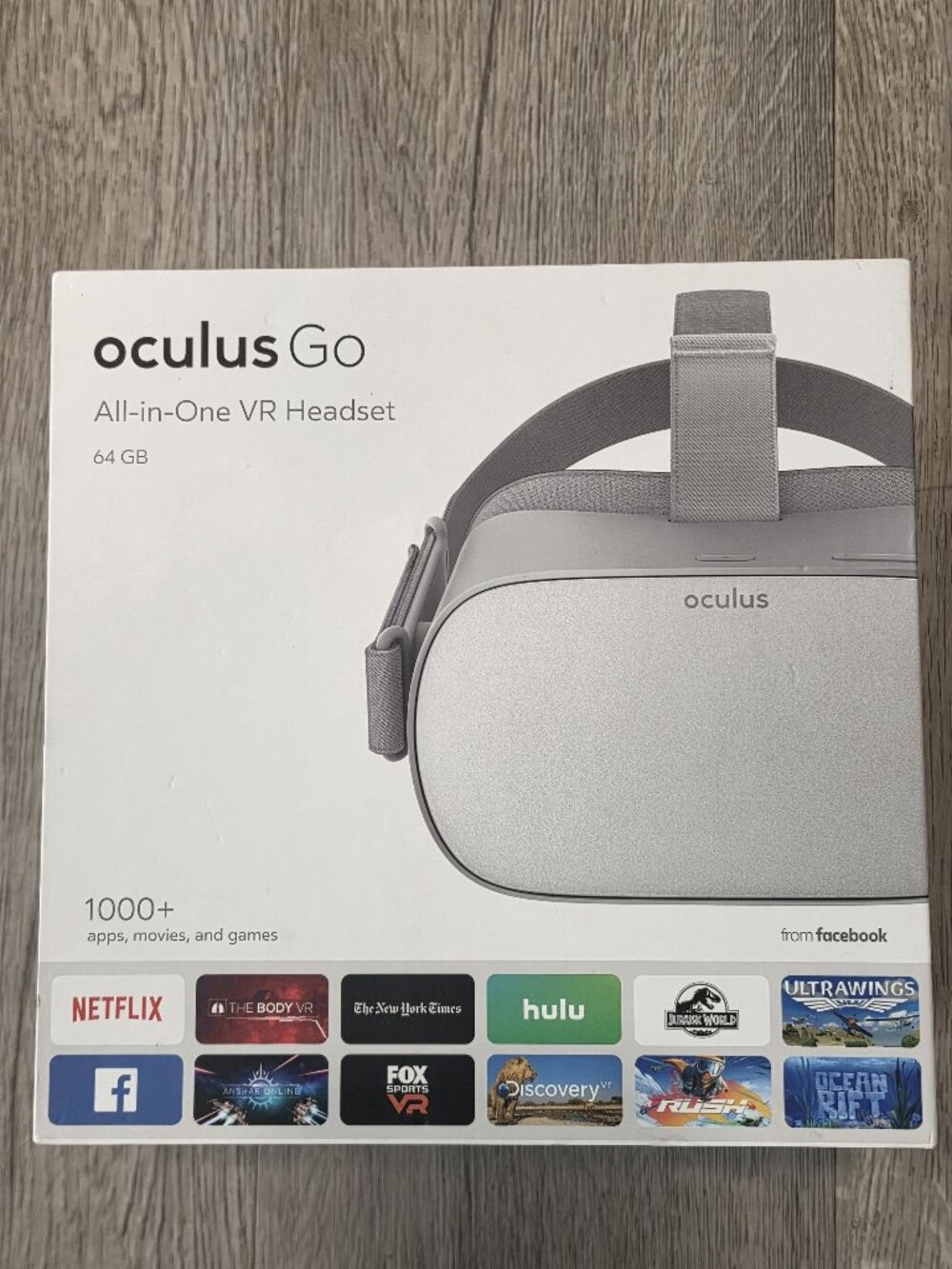 NIB Oculus Go All-In-One VR Headset 64GB With Box Netflix Hulu Apps Gaming